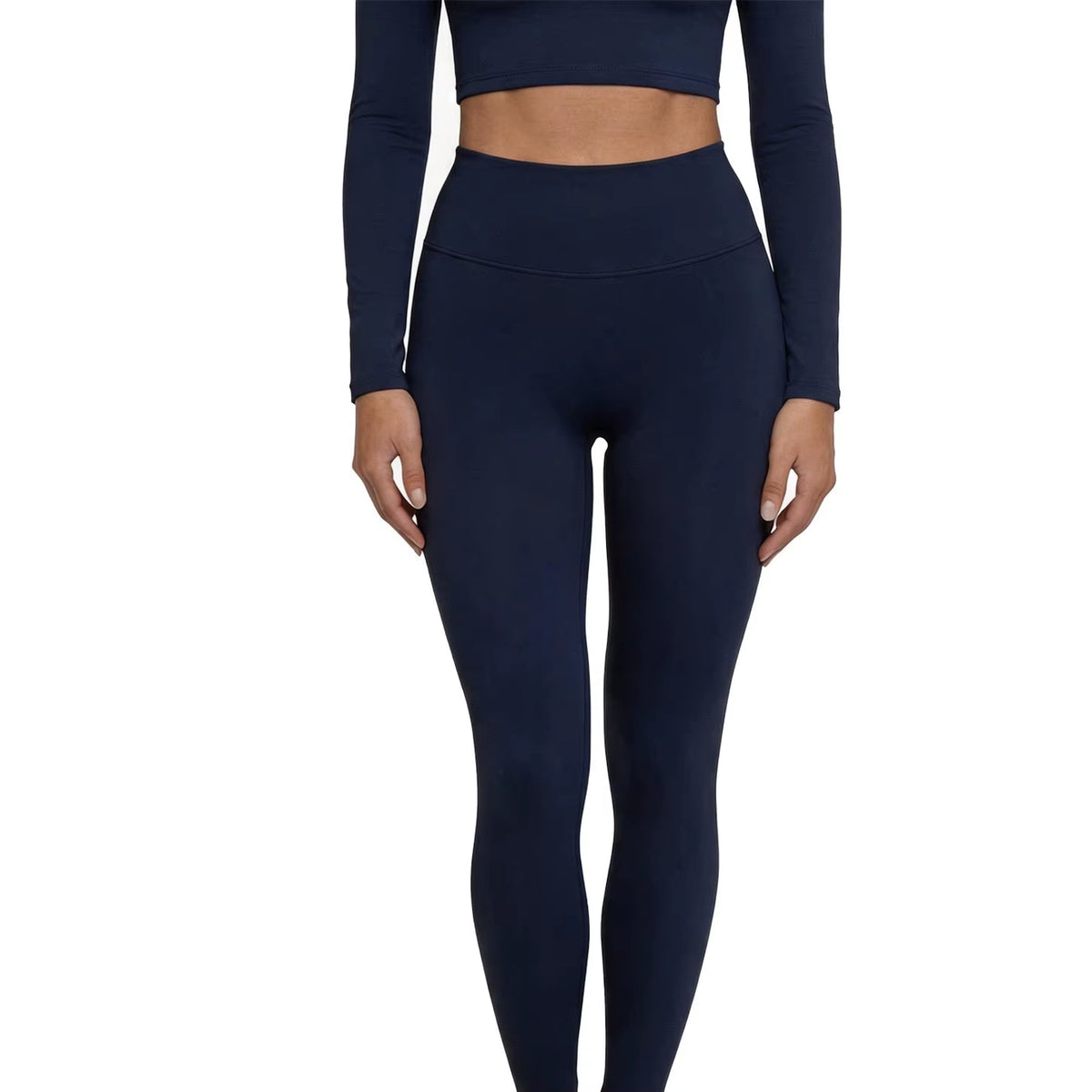 Lace Trimmed Short Sleeve Yoga Top and Leggings Set for Women - Breathable Pilates Fitness Activewear