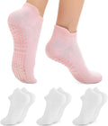 Walifrey Women's Non-Slip Pilates and Yoga Grip Socks