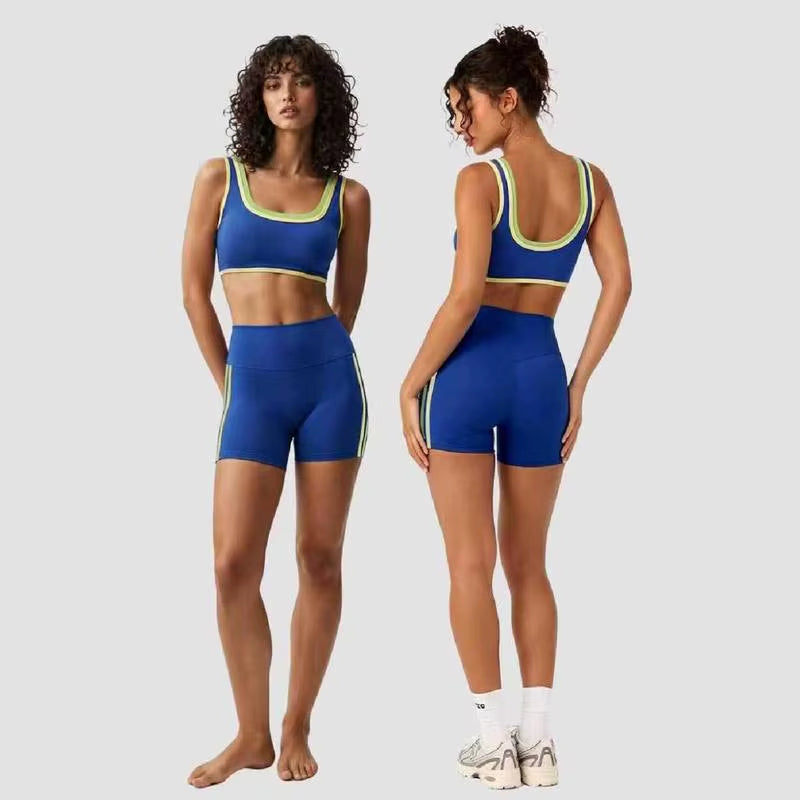 Women's Pilates Top Sets and High-Waisted Flared Leggings for Fitness and Gym Workouts